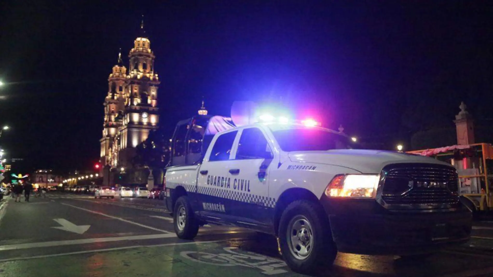 Despliegue de policías Morelia